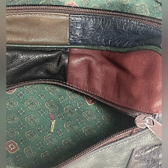 Multicolor Patchwork Crossbody Bag - Picture 11 of 14